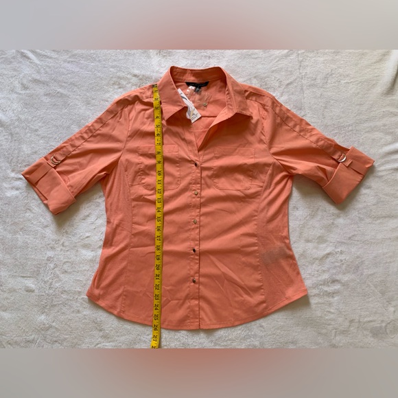 Zac & Rachel Peach Button-Down Shirt - Picture 10 of 13